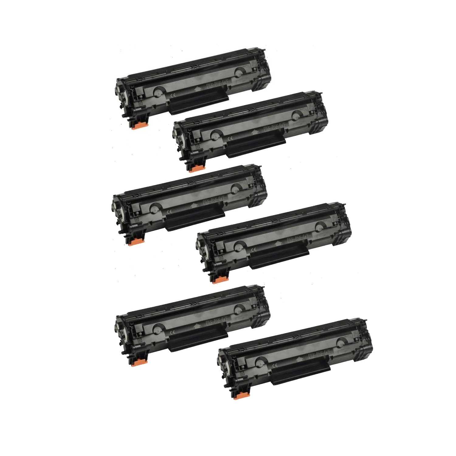6 Packs CRG128 Compatible Toner Canon Cartridge for Canon128 3500B001AA ImageClass D530/D550,MF4412,MF4450,MF4570,MF4580,MF4770,MF4880,MF4890