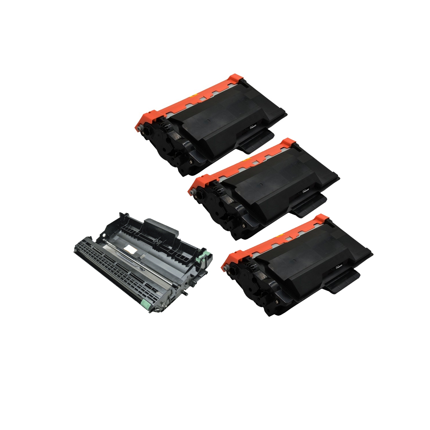 Max Saving - 4PK Compatible (3xTN850+DR820) for Brother TN-850 DR-820 (3xToner +Drum) DCP-L5500DN,DCP-L5600DN, DCP-L5650DN