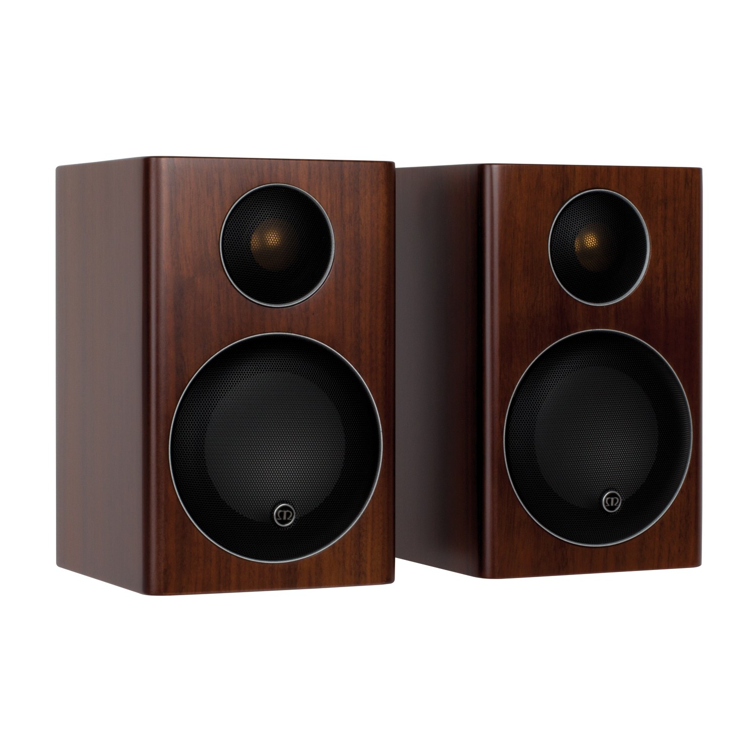 Monitor Audio Radius 90 2-way Bookshelf Speaker - Walnut - Pair
