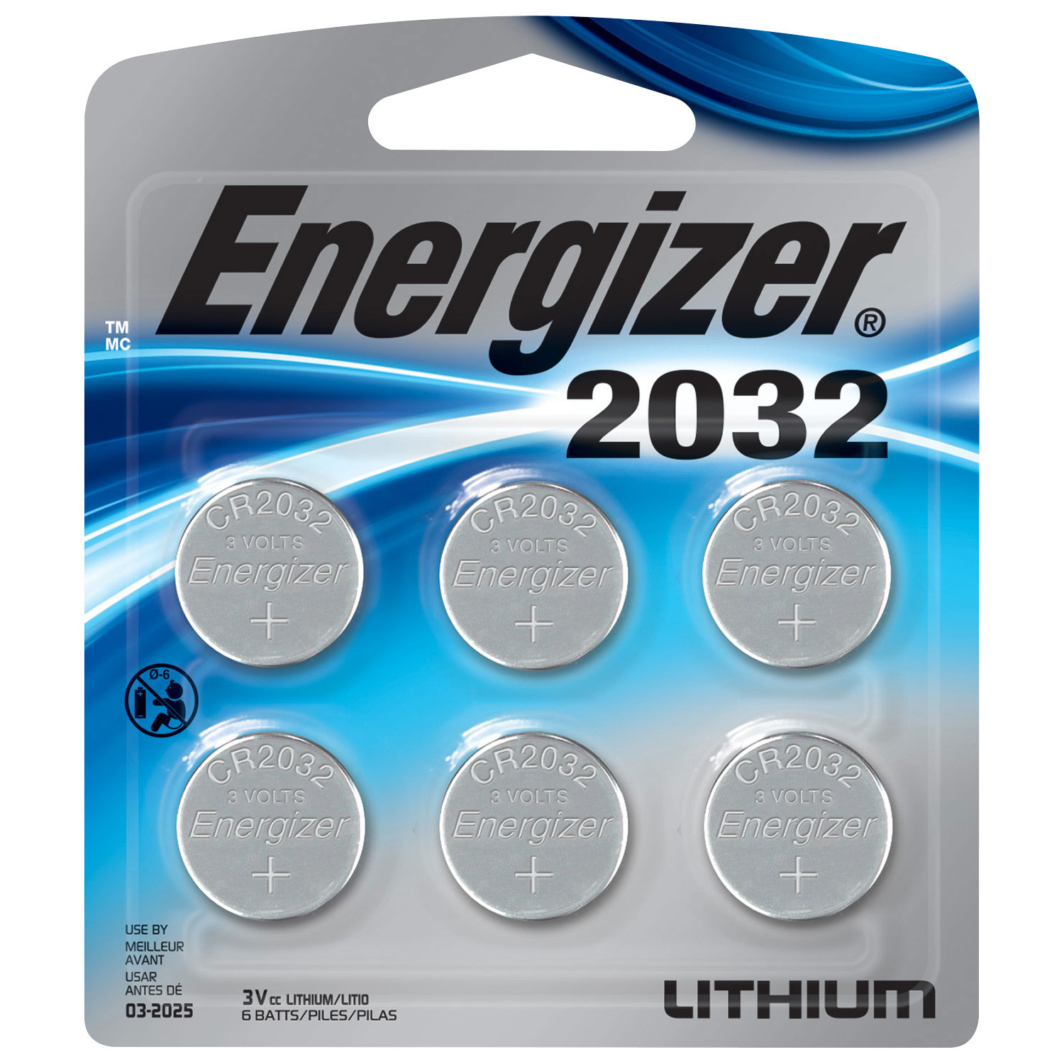 Energizer 2032BP-2N Lithium Coin Battery for sale online 