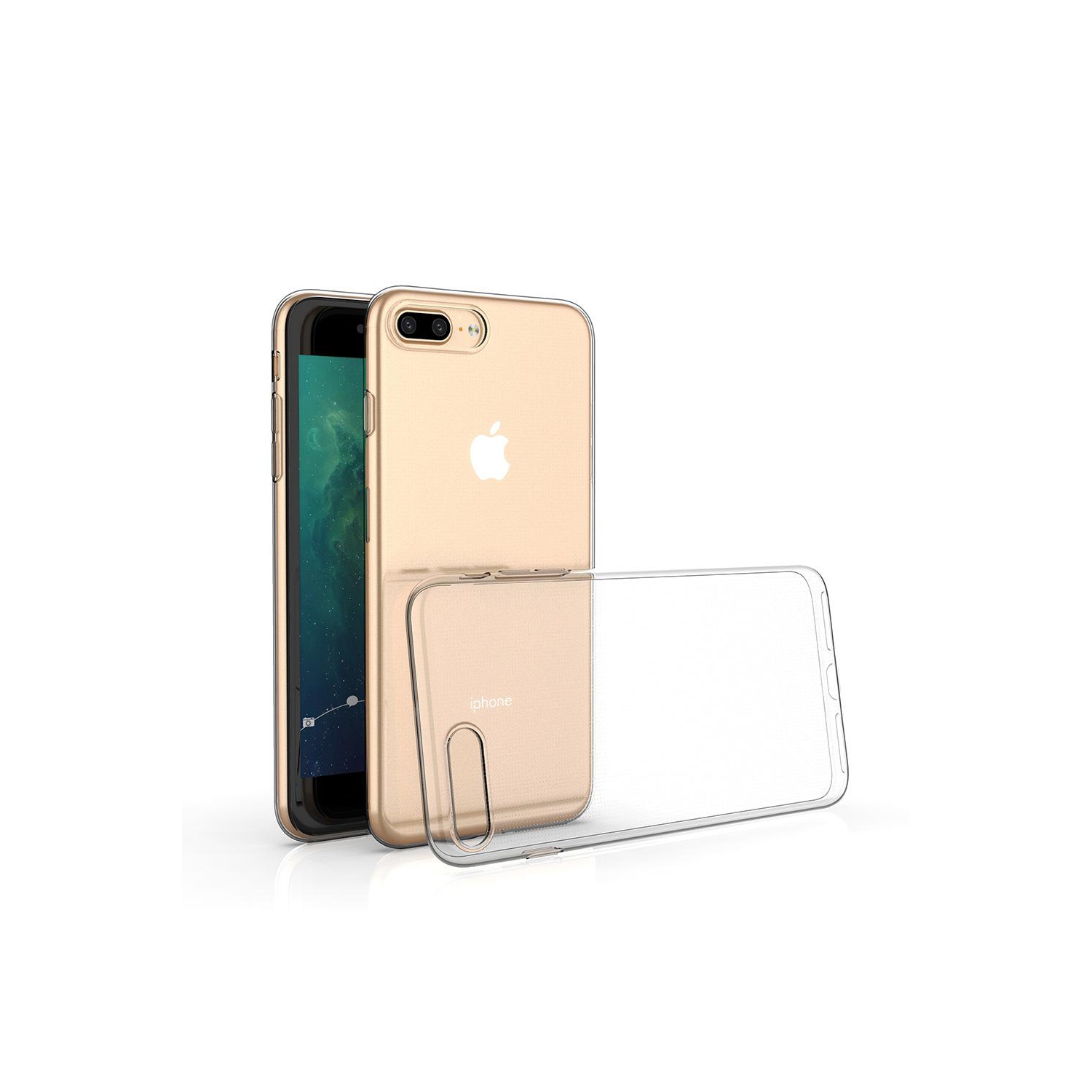 PANDACO Clear Case for iPhone 7 Plus or iPhone 8 Plus