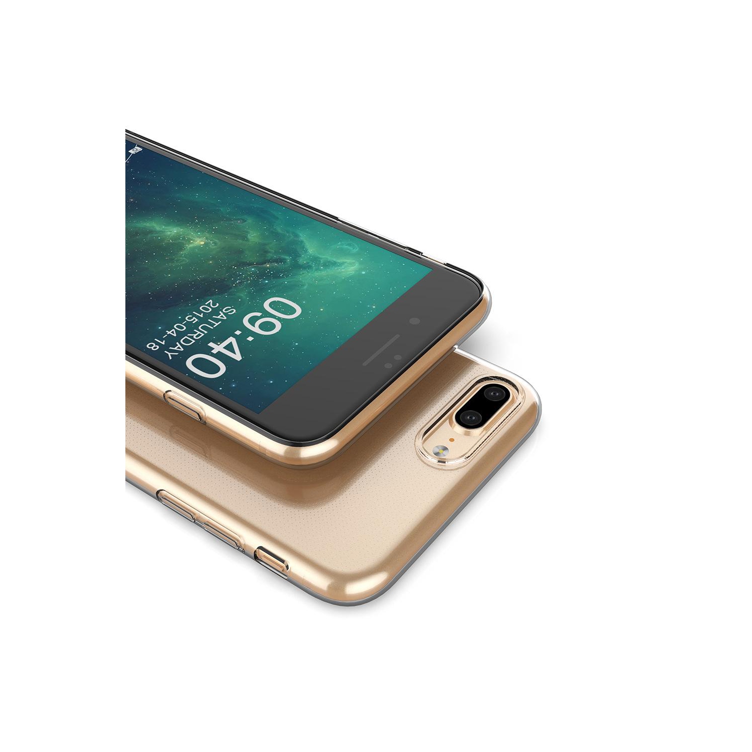 PANDACO Clear Case for iPhone 7 Plus or iPhone 8 Plus