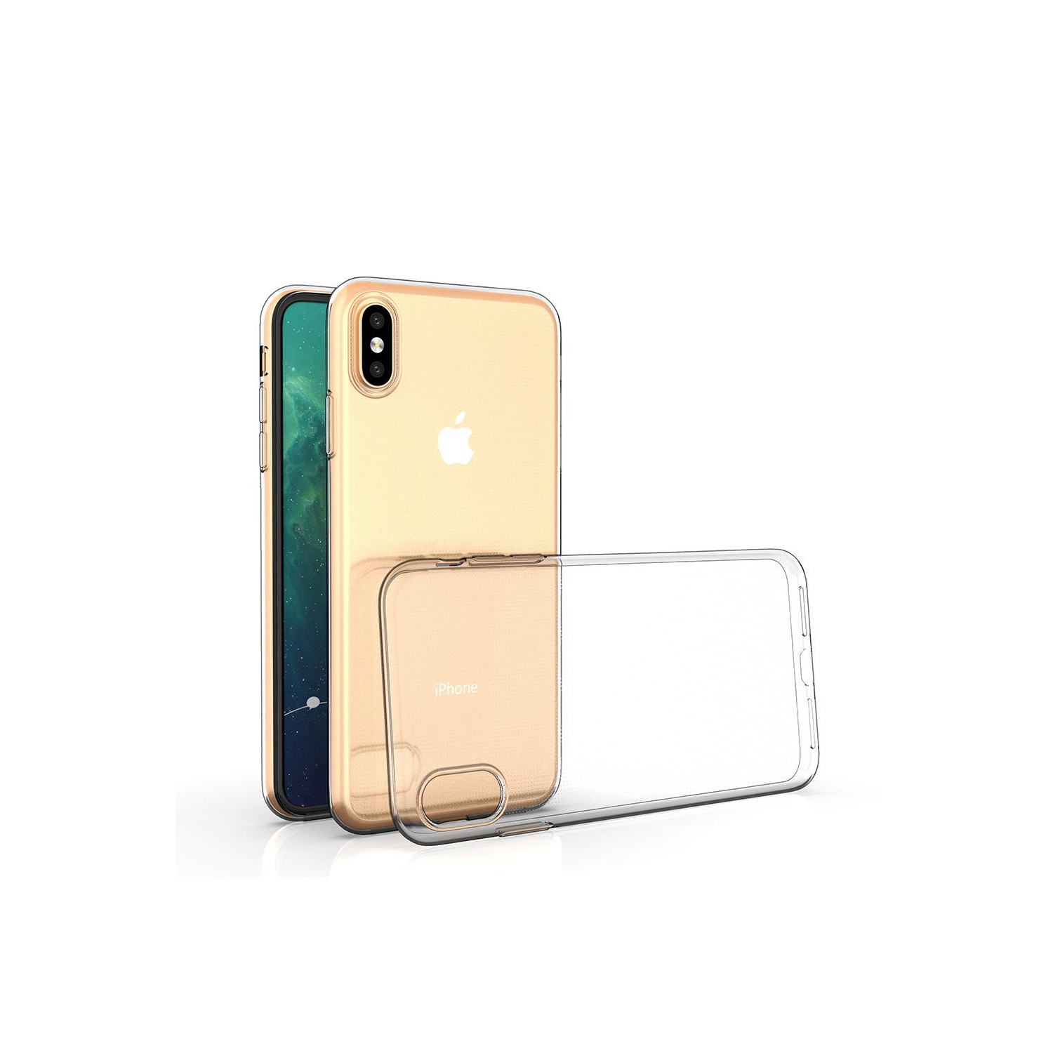 PANDACO Clear Case for iPhone X or iPhone XS