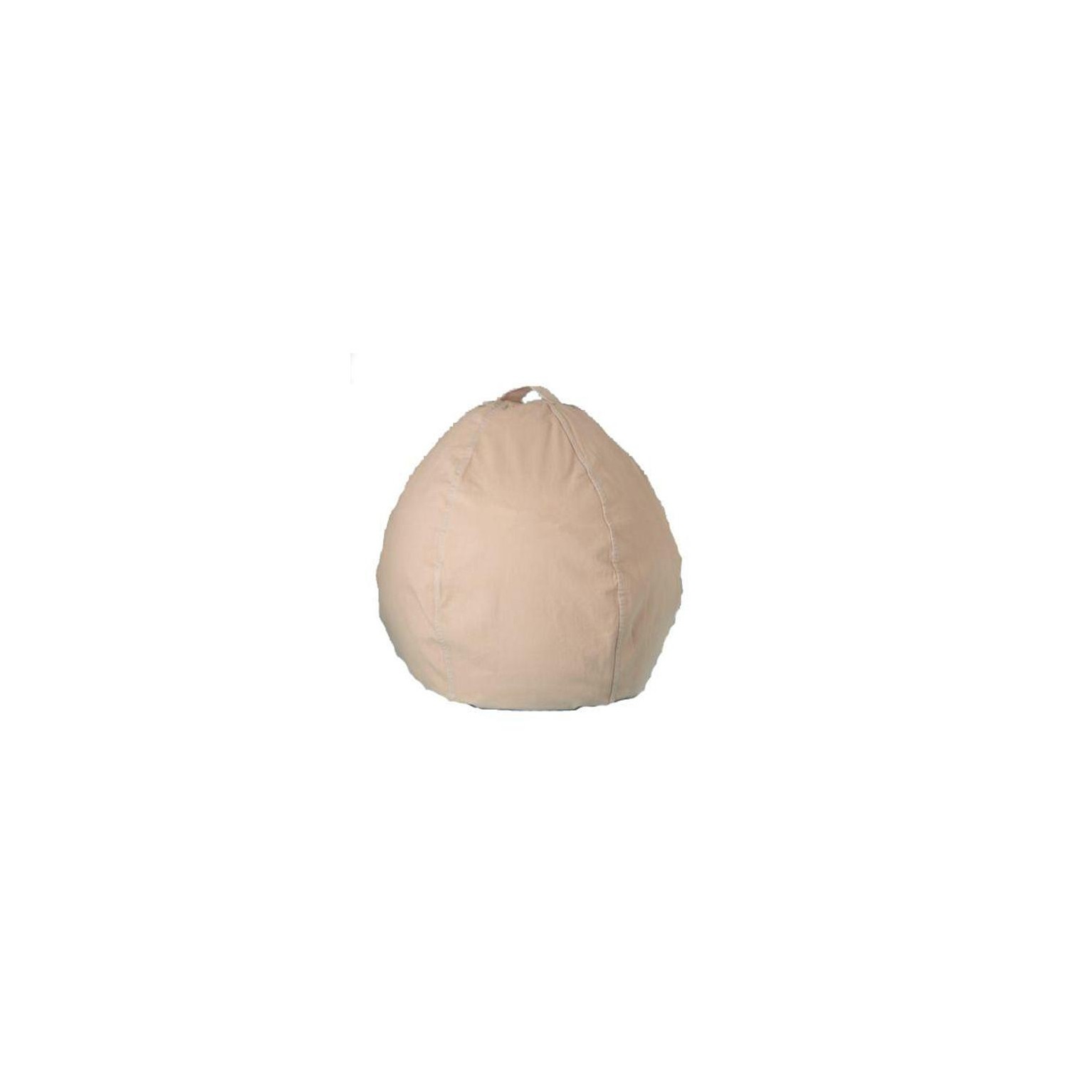 Bean Bag KIDS ROUND, TWILL, KHAKI BEANBAG