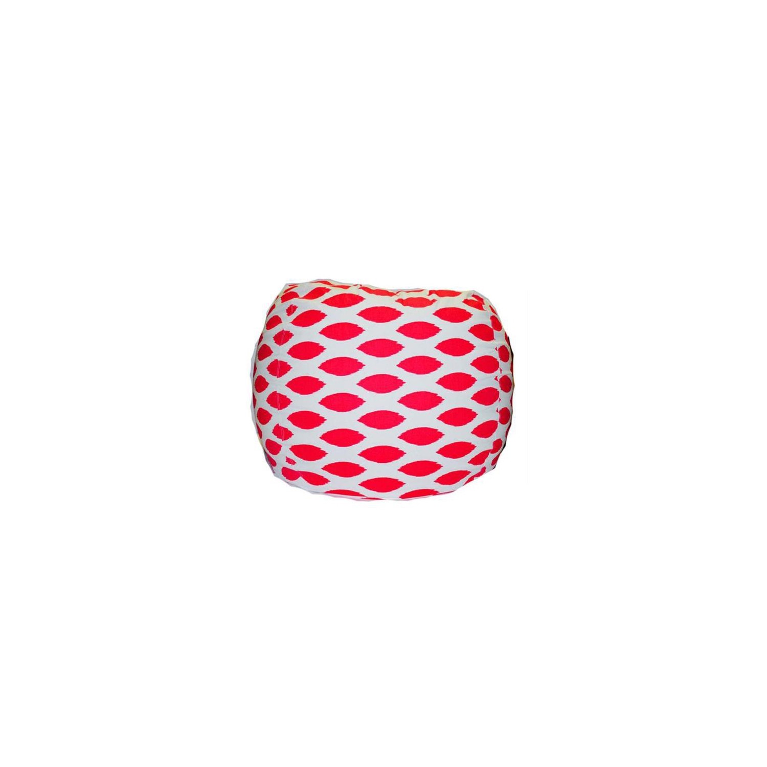 Pouf GIANT - MODERNE POIS, FUCHSIA intriqués