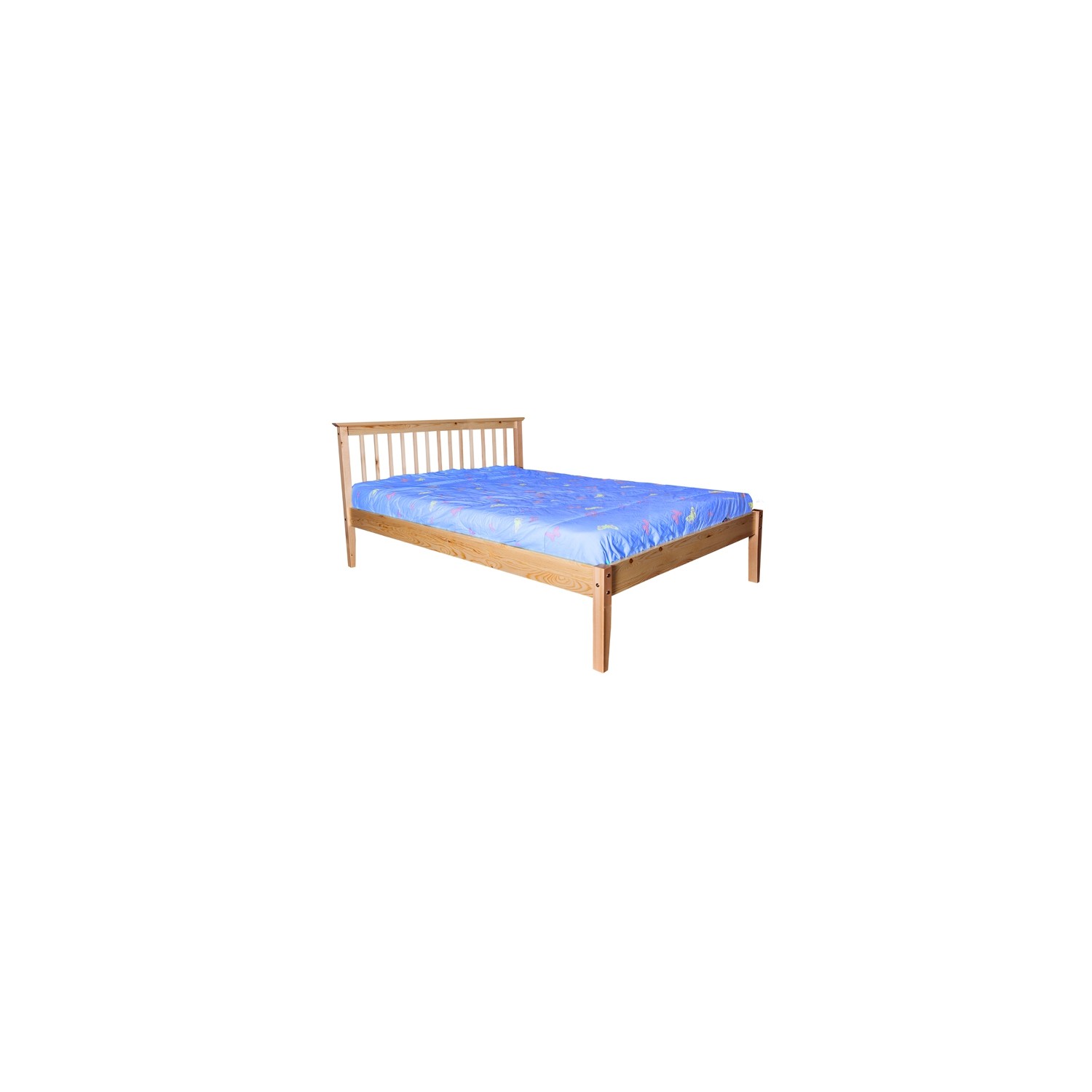 Crystal Queen Platform Bed Queen