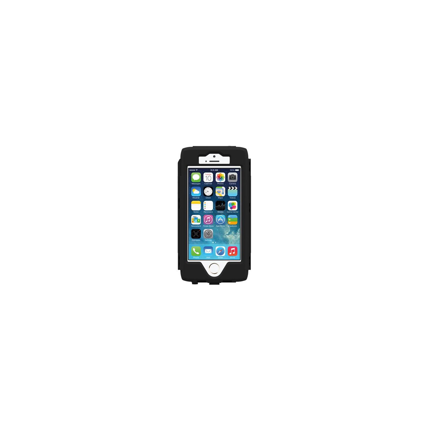 Trident 4.7-Inch Kraken A.M.S. Series Case for Apple iPhone 6 6s - Retail Packaging - Black
