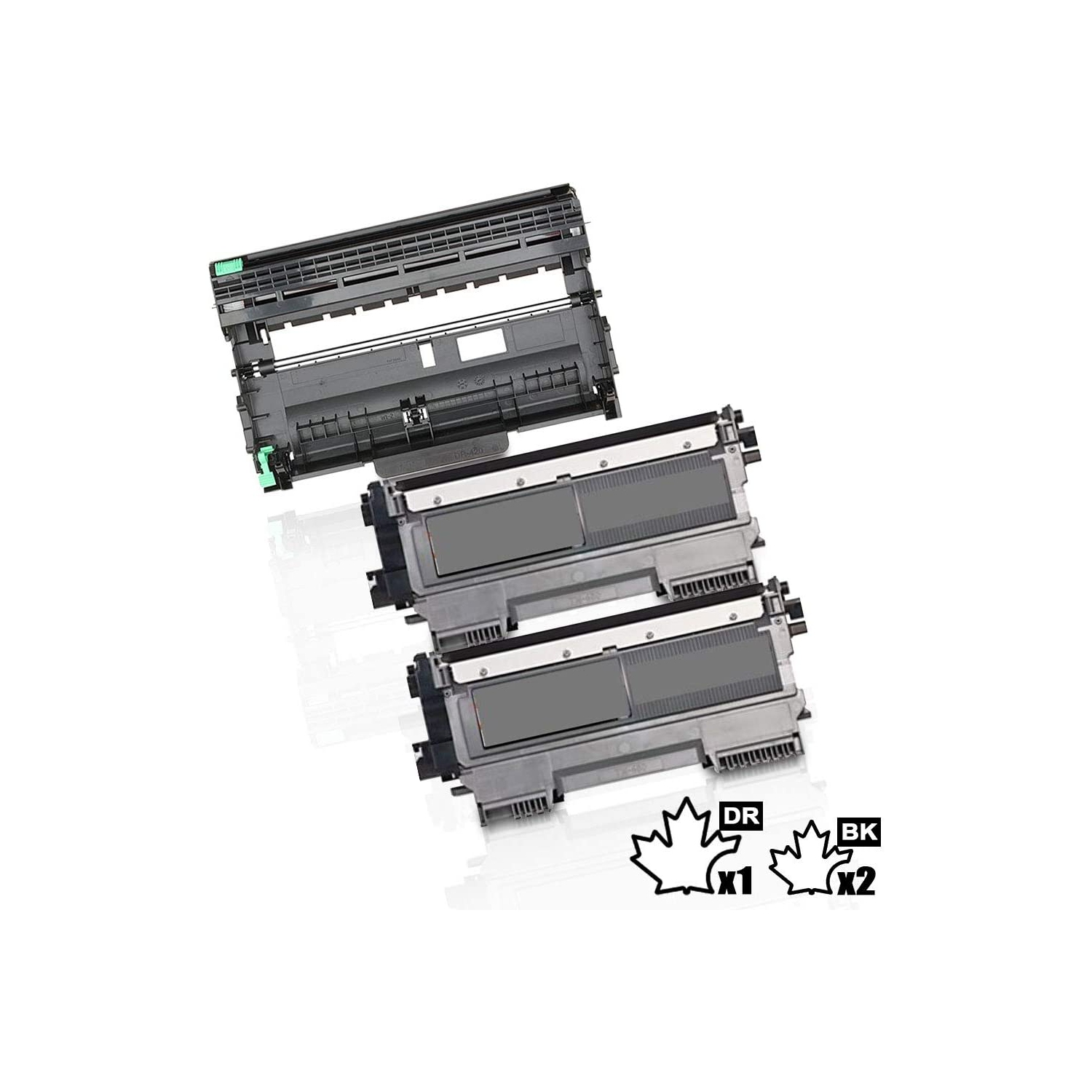 3PK Inkfirst® High Yield Compatible Toner Cartridge & Drum Unit TN-450 DR-420 Replacement for Brother TN450 DR420