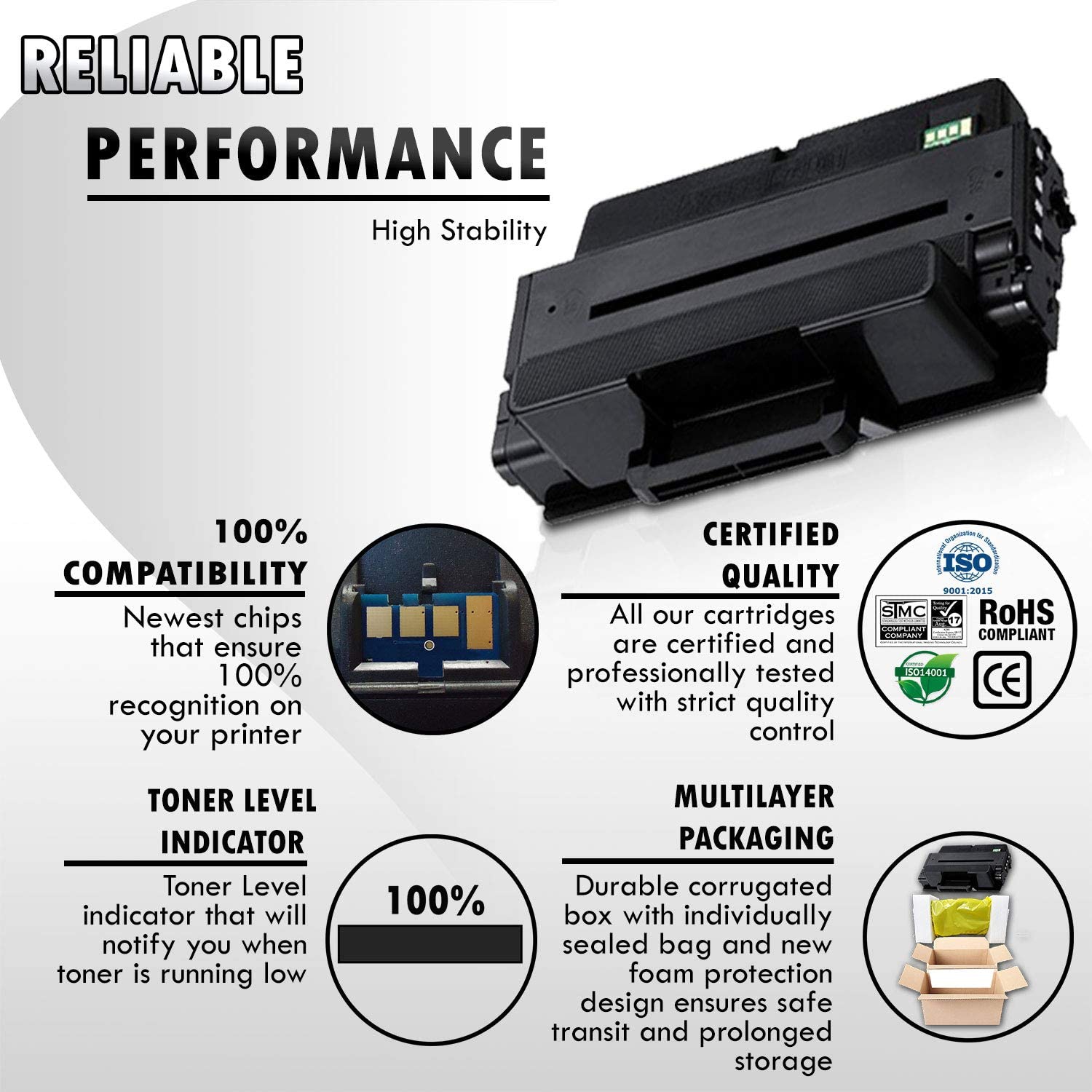 Inkfirst® Compatible Toner Cartridge 3315 3325 106R02311 / 106R2311 Replacement for Xerox WorkCentre 3315 3325 High Yield