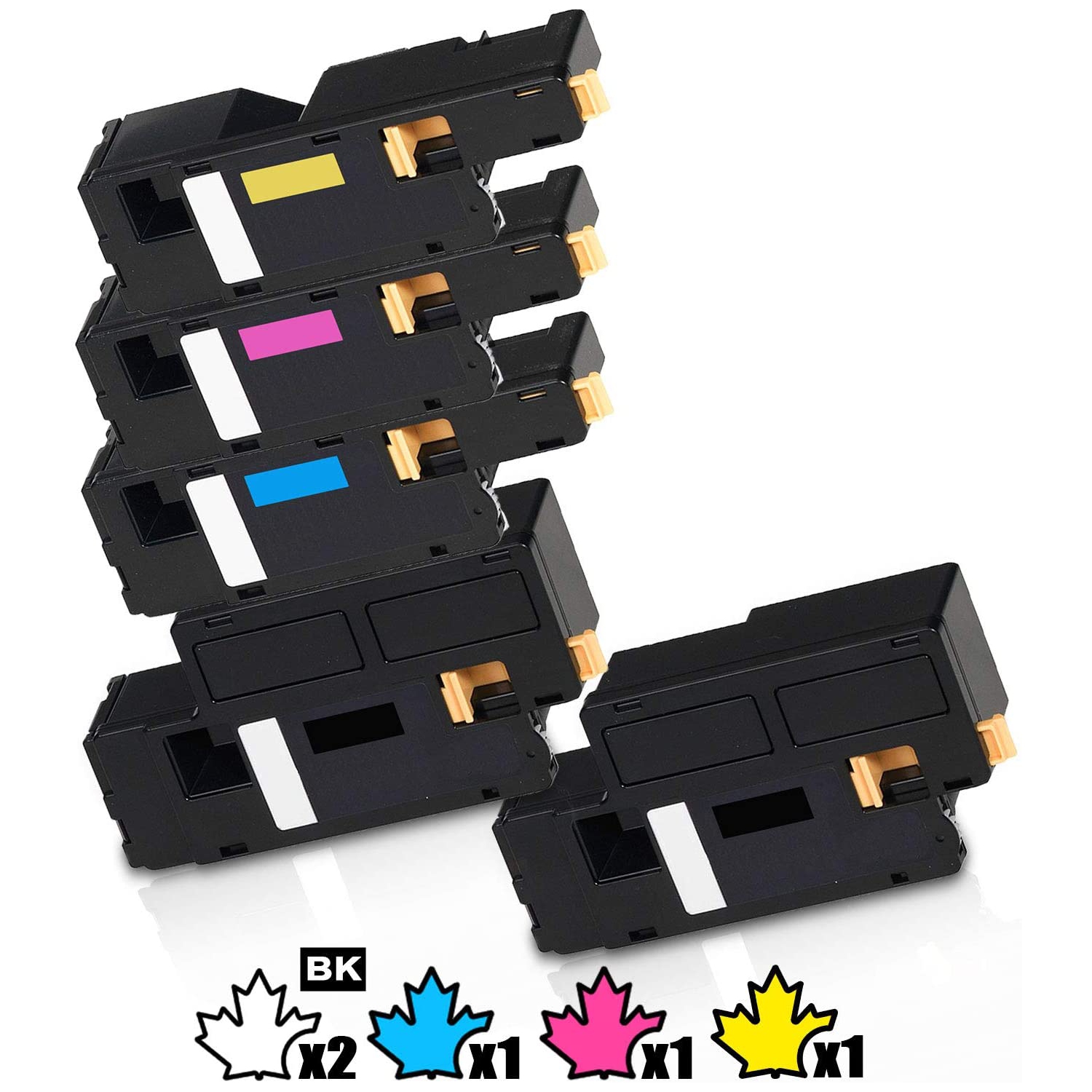 5 Inkfirst® Compatible Toner Cartridges 6010 Replacement for Xerox 6010 Phaser 6000 6010 WorkCentre 6015