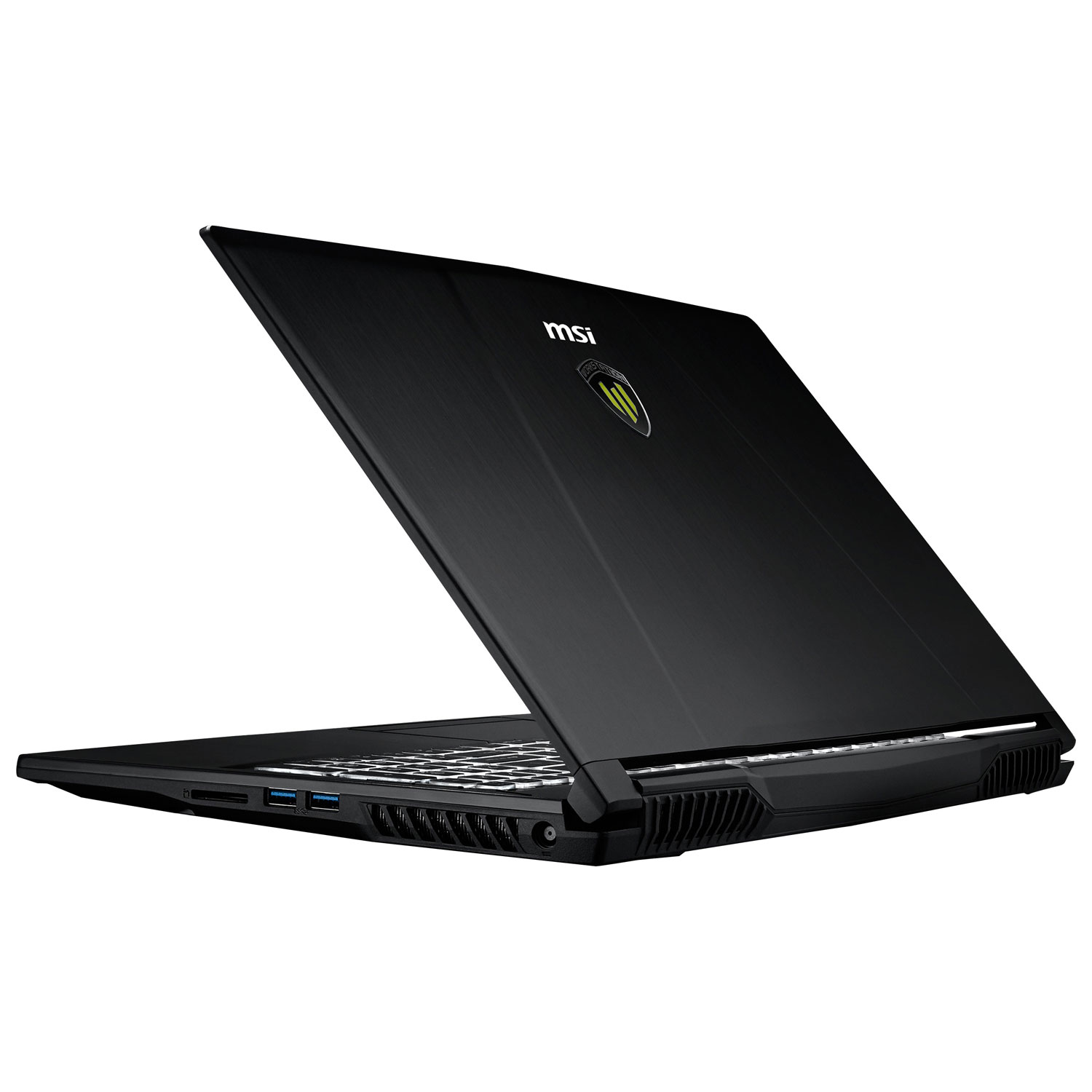 MSI WE63 15.6" Laptop - Aluminum Black