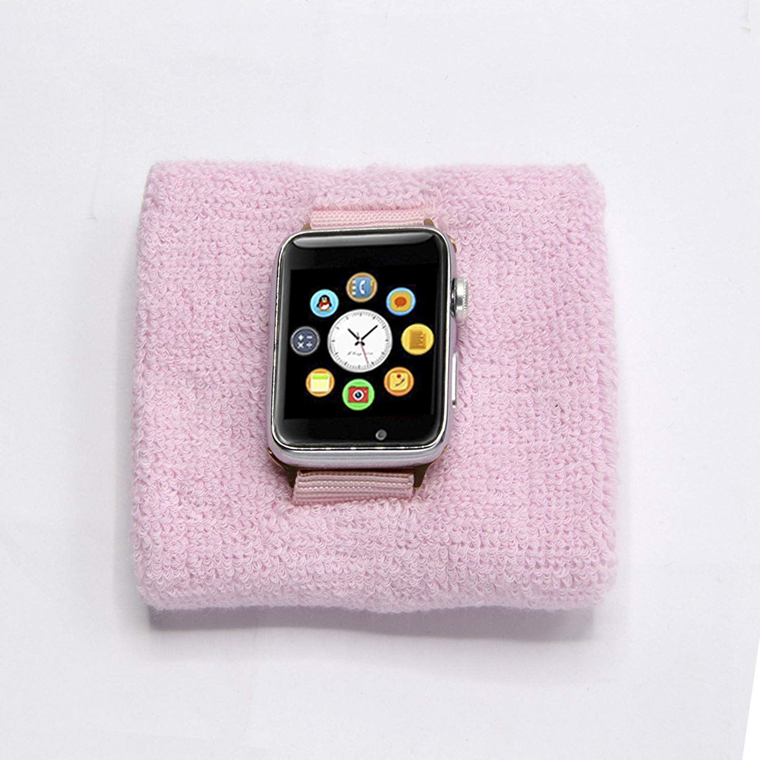 Wristband Watch Holder for Running, Workouts or any Fitness Activity, Sport Exercise for Apple Watch