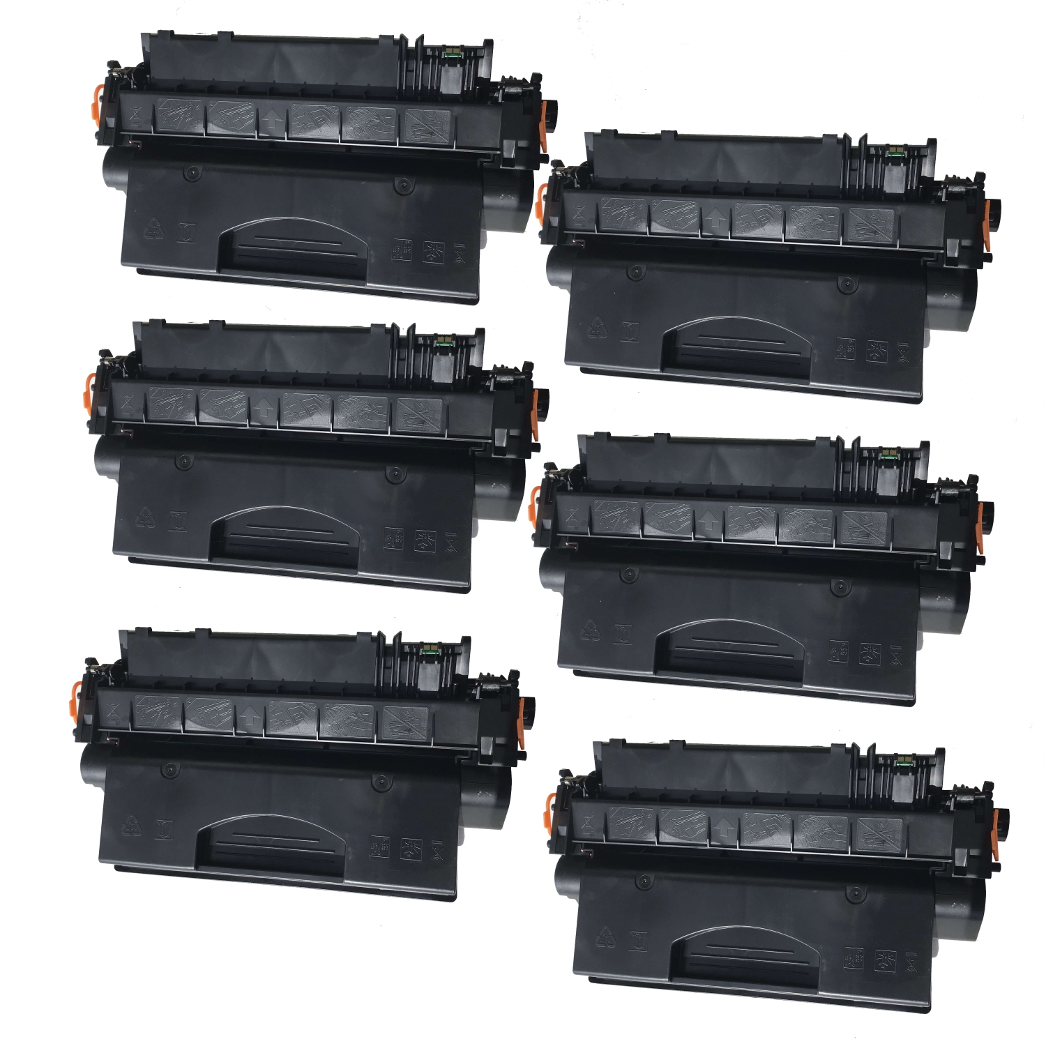 6 PK CRG 119 Compatible Toner Cartridges for Canon 119 LBP6300d, LBP6650dn, LBP6670dn,MF5850dn,MF5880dn,MF5960dn, MF6160dw, MF6180dw (3479B001)