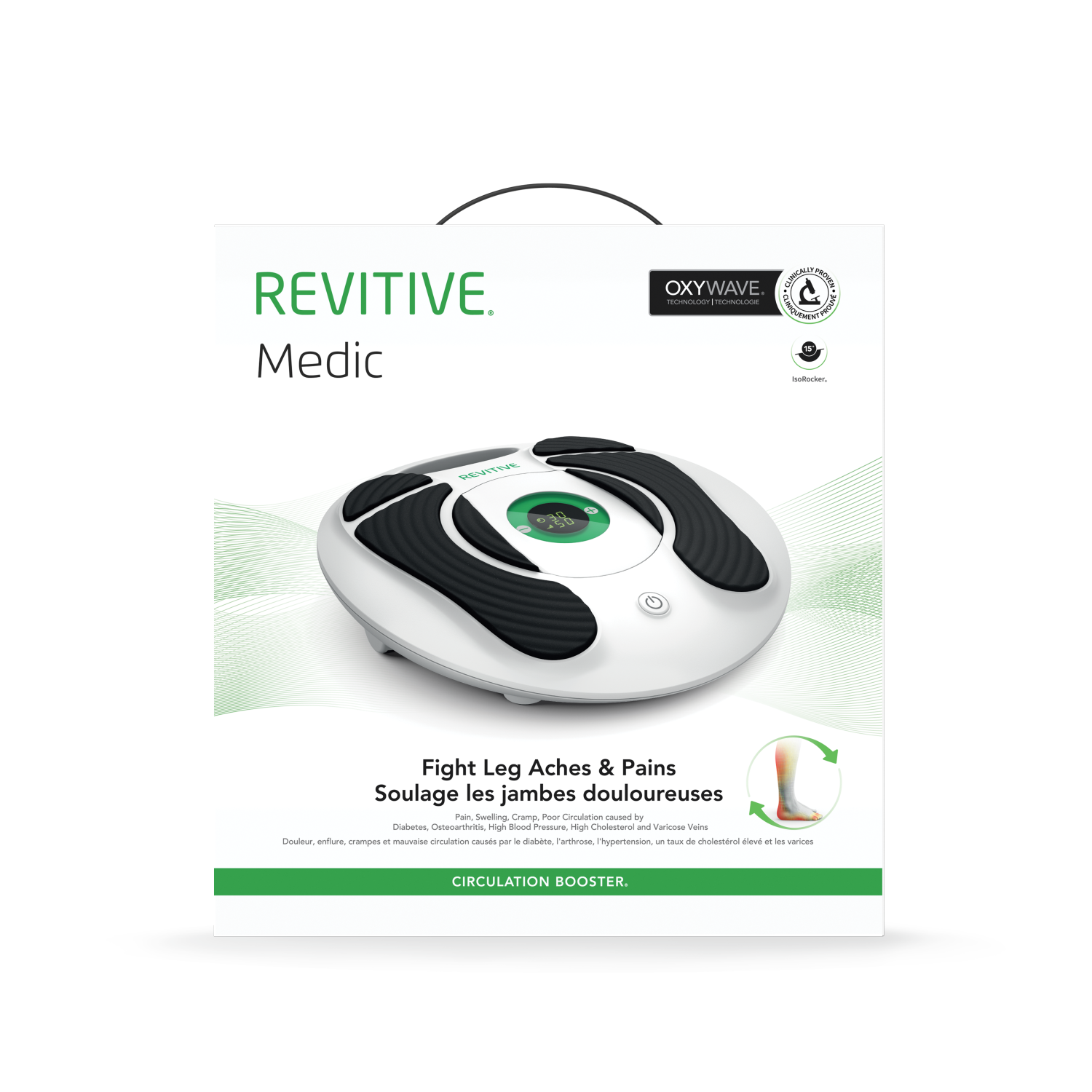 REVITIVE Medic Plus - Booster de circulation sanguine - sans fil - Achat &  prix