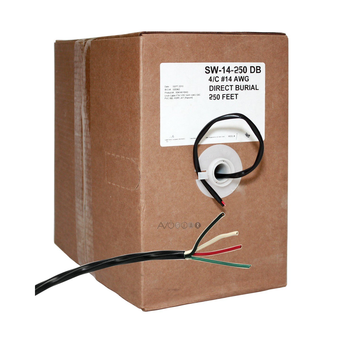 ThruSound Burial Series 14AWG 4-Conductor Outdoor Speaker Wire