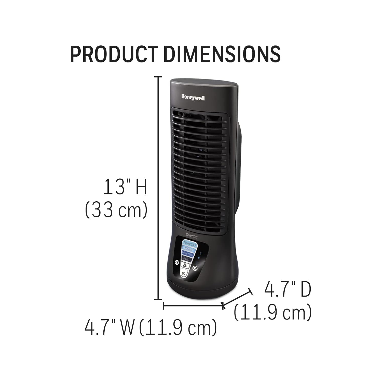 13" Quietset Mini Tower Fan