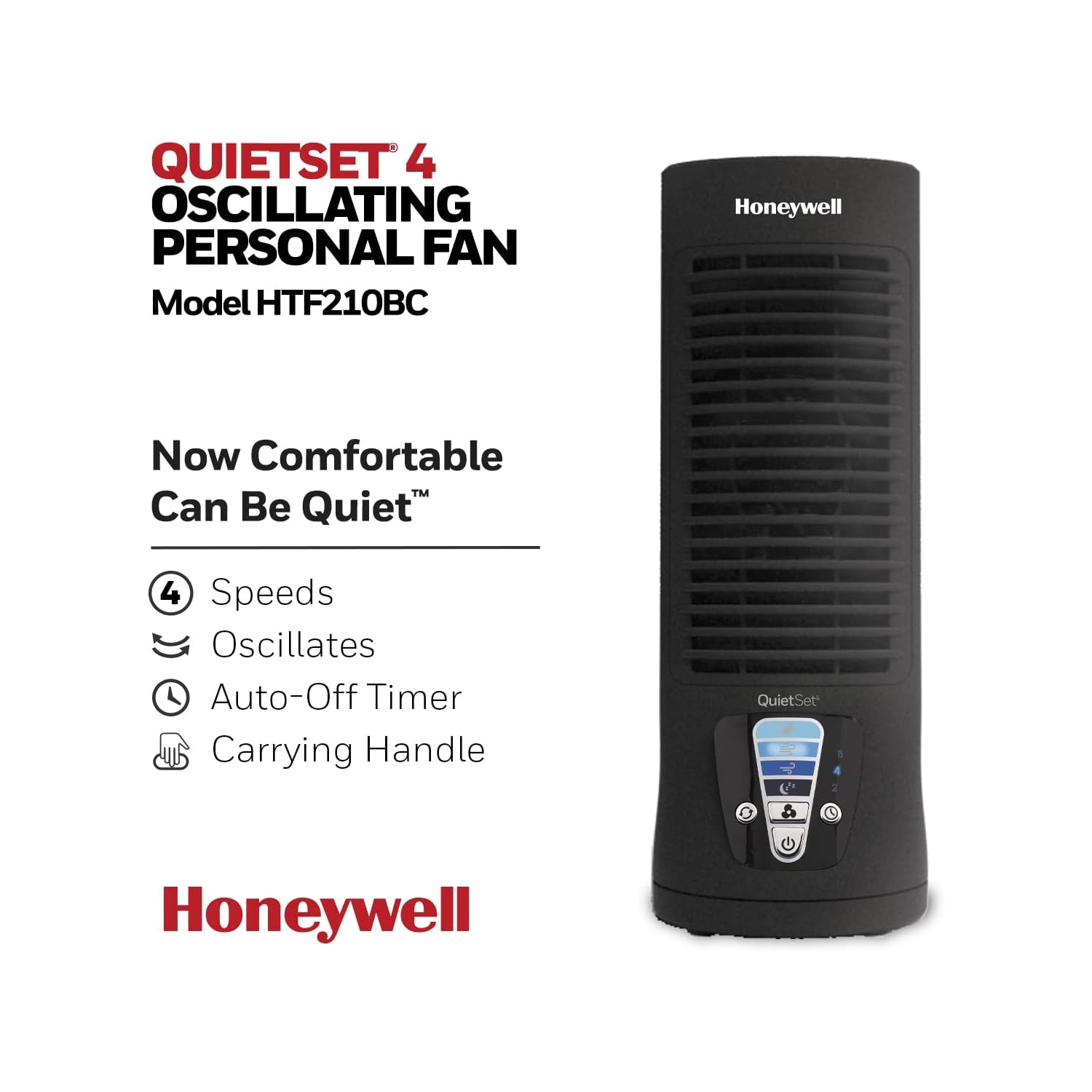 13" Quietset Mini Tower Fan