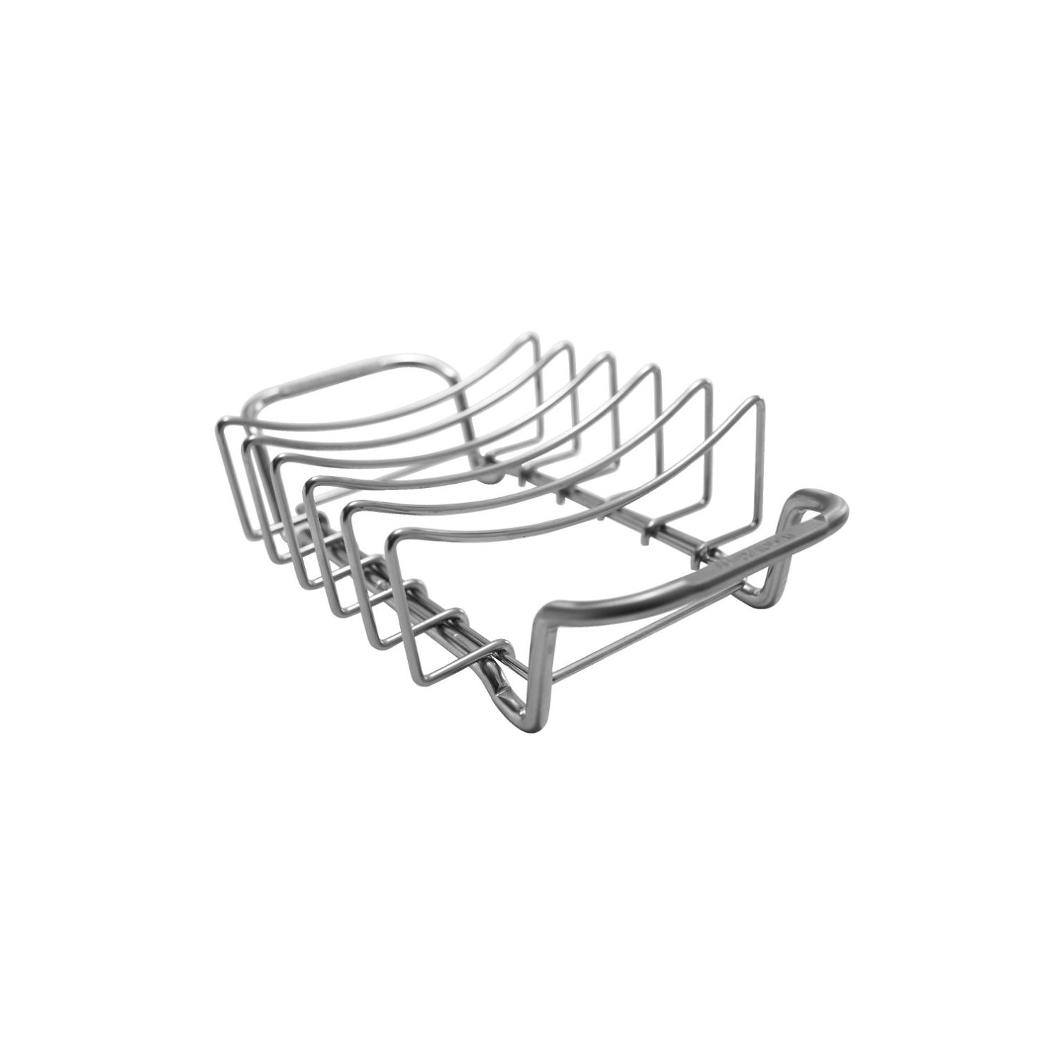 Grille à côtes levées et à rôtis pour barbecue - Acier inoxydable