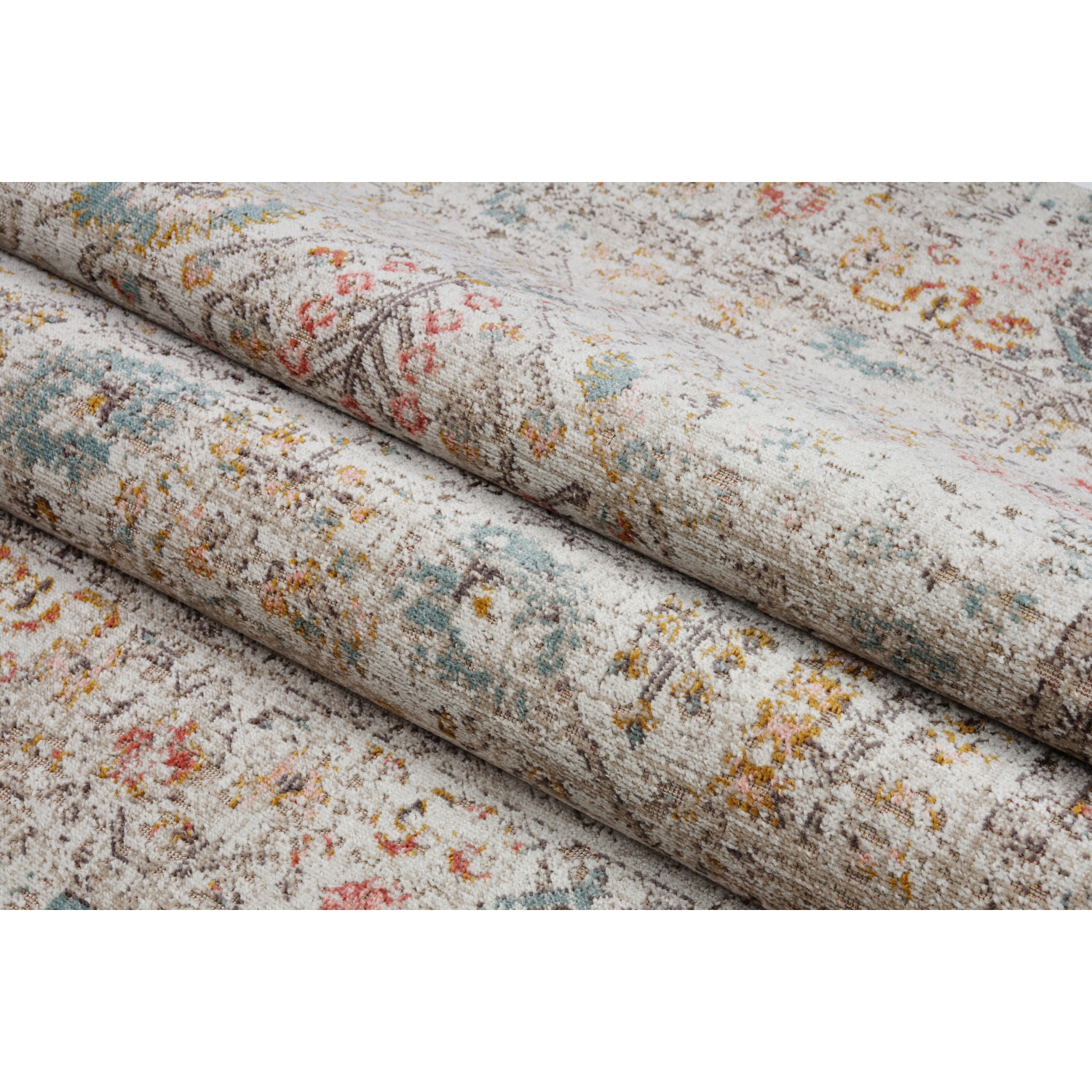 Tapis d’intérieur/d’extérieur Ladole, beige crème, 7 pi 10 po x 10 pi 5 po