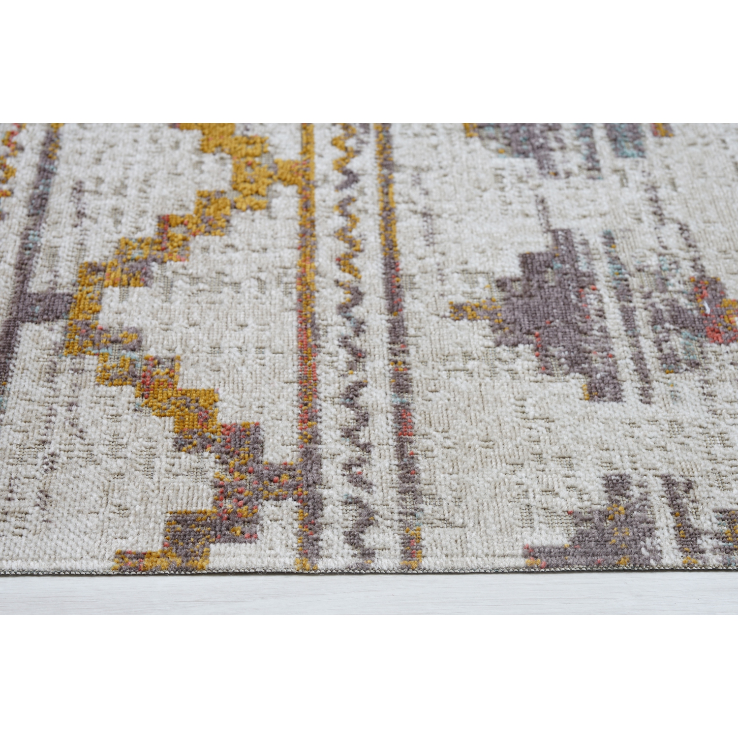 Ladole Rugs Cranbrook Southwestern Charcoal Brown Indoor/Outdoor Area Rug 7'10" x 10'5"