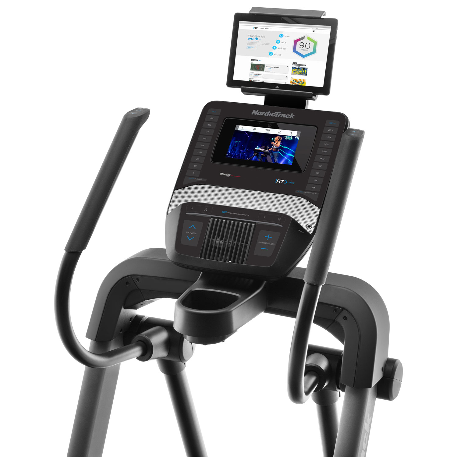 Connected cardio equipment