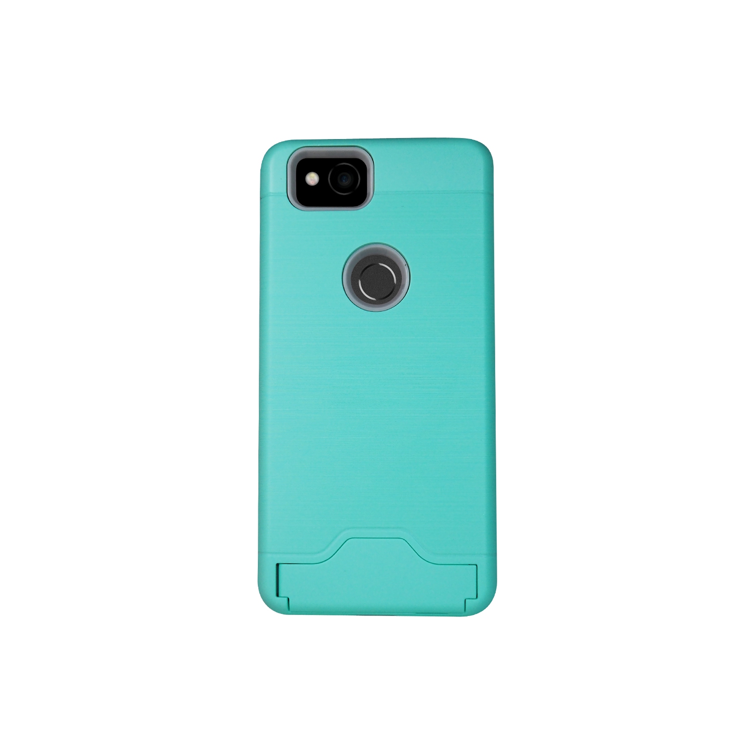 Exian Google Pixel 2 Armored Case with Stand & Card Slot Green