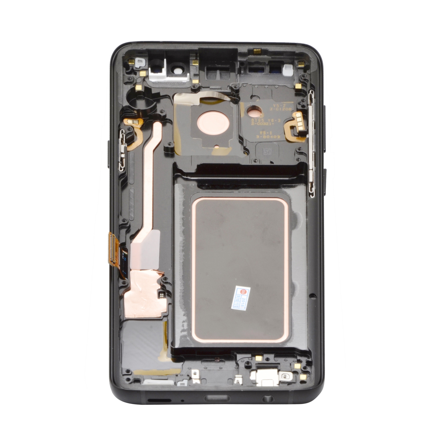 Replacement OLED Display Touch Screen Digitizer Assembly With Frame For Samsung Galaxy S9 Plus - Black