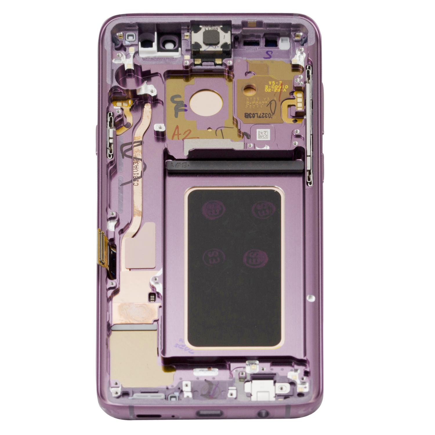 Replacement OLED Touch Screen Display Digitizer Assembly With Frame For Samsung Galaxy S9+ Plus - Purple