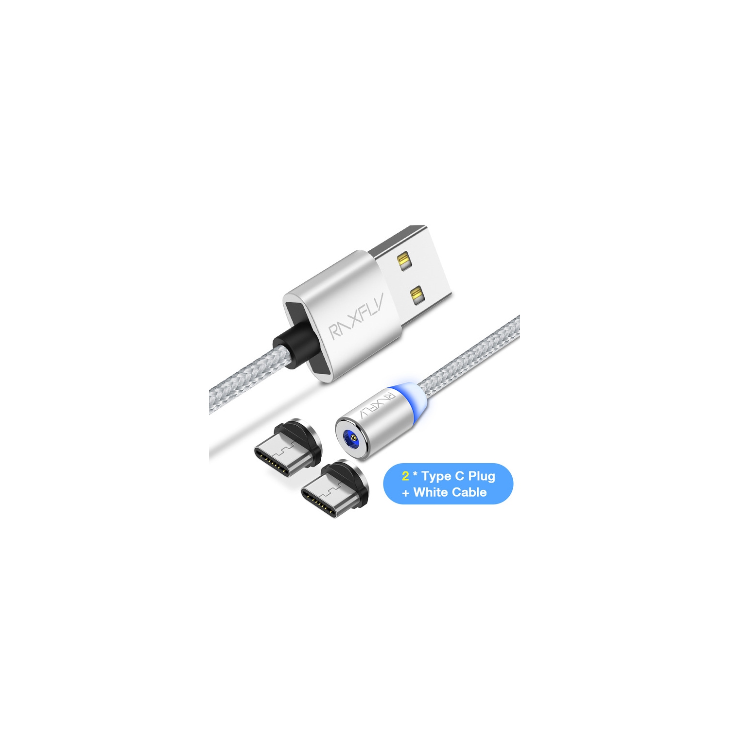 Magnetic USB Type C Cable For Samsung S9 S8 Plus Type-C Magnet Charging Cabo USB C Cable