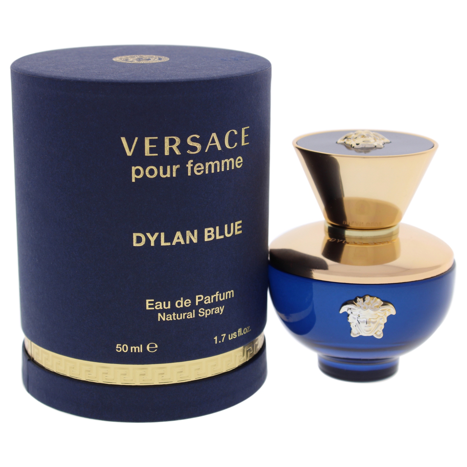 Versace Pour Femme Dylan Blue par Versace Eau De Parfum Vaporisateur 1.7 oz