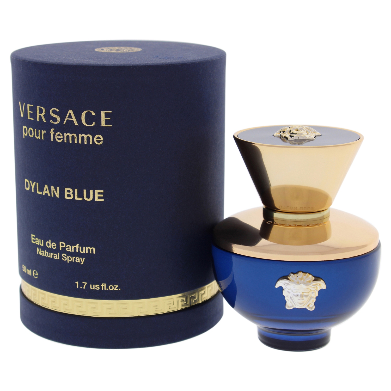Versace Pour Femme Dylan Blue par Versace Eau De Parfum Vaporisateur 1.7 oz