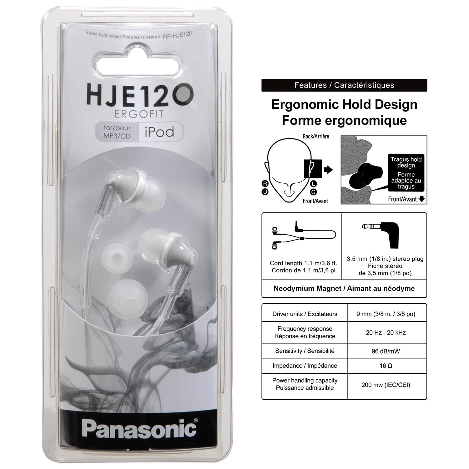 Panasonic RP HJE120 Headphone Review (Panasonic Over shopping the Ear Wired  Outdoor)