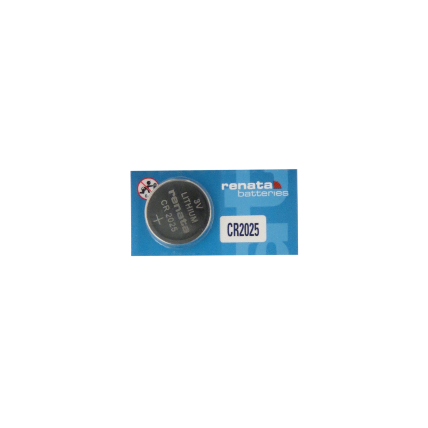 10-Pack CR2025 Renata 3 Volt Lithium Coin Cell Batteries