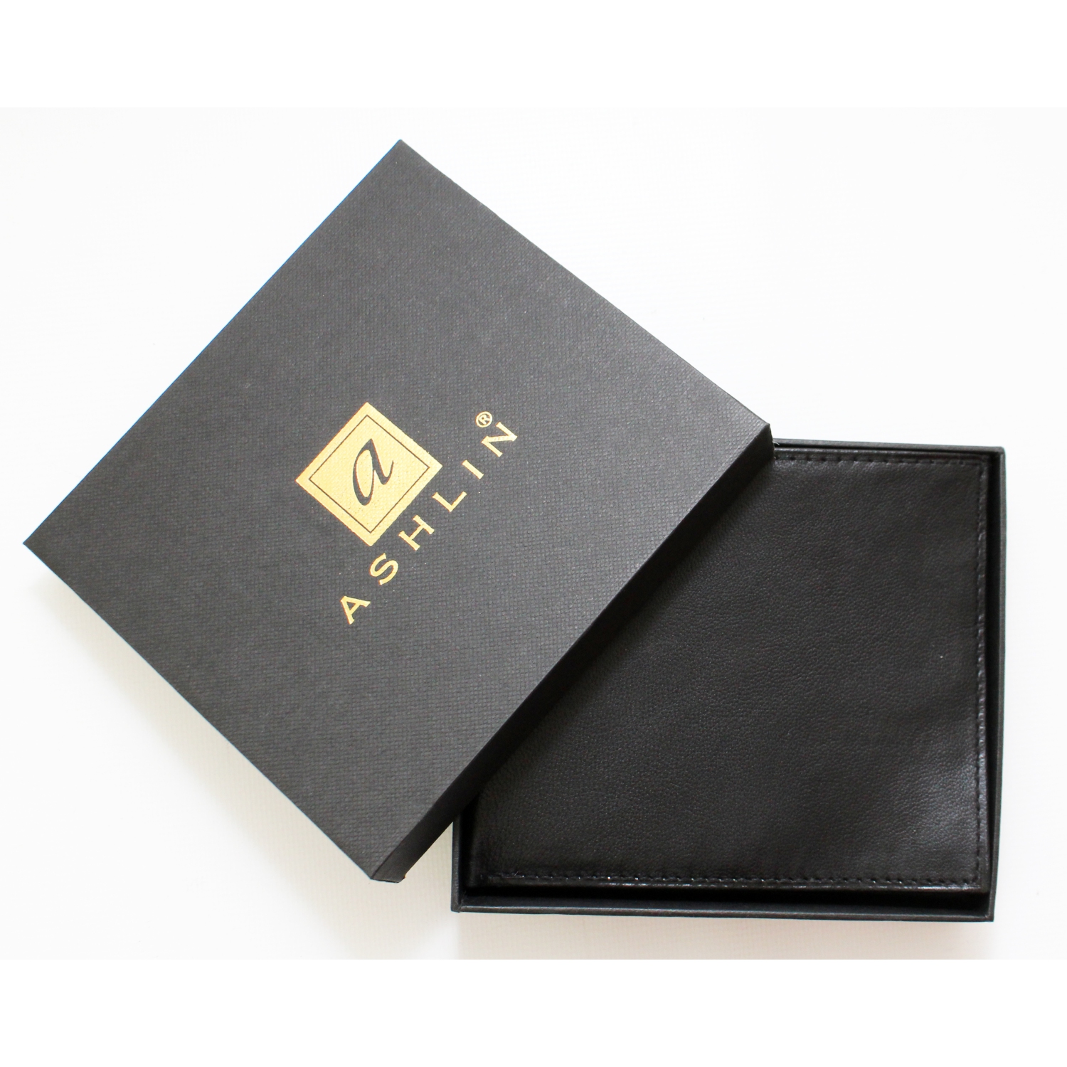 Ashlin® DESIGNER | BERNARD RFID Bifold wallet 10 card pockets