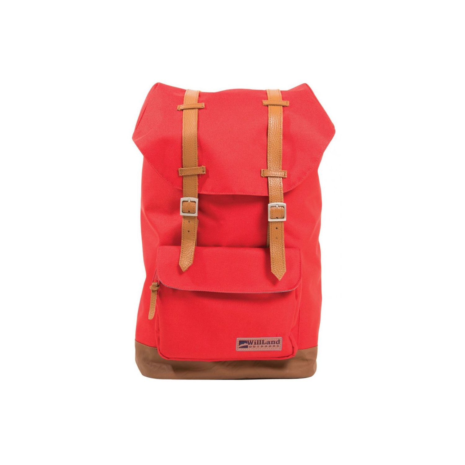 Sac à dos College Deliziosa de WillLand Outdoors pour portable de 15.4 po - Rouge