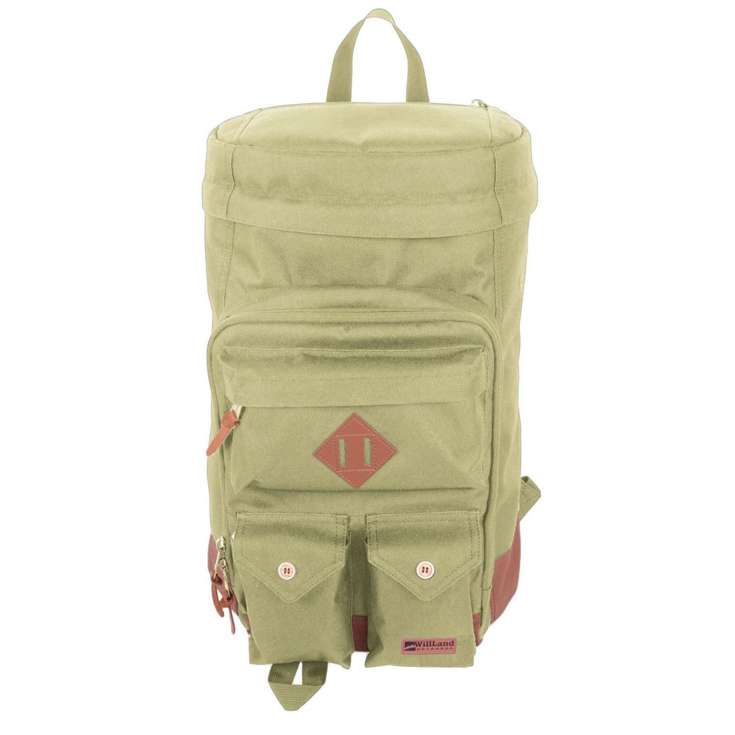Sac à dos Urban Traveller de WillLand Outdoors pour portable de 15.4 po - Sable