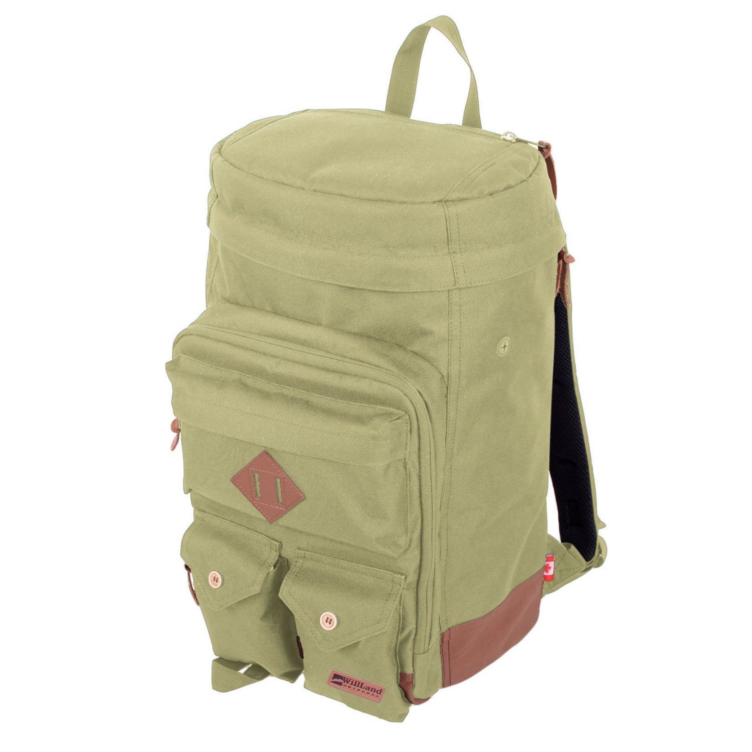 Sac à dos Urban Traveller de WillLand Outdoors pour portable de 15.4 po - Sable