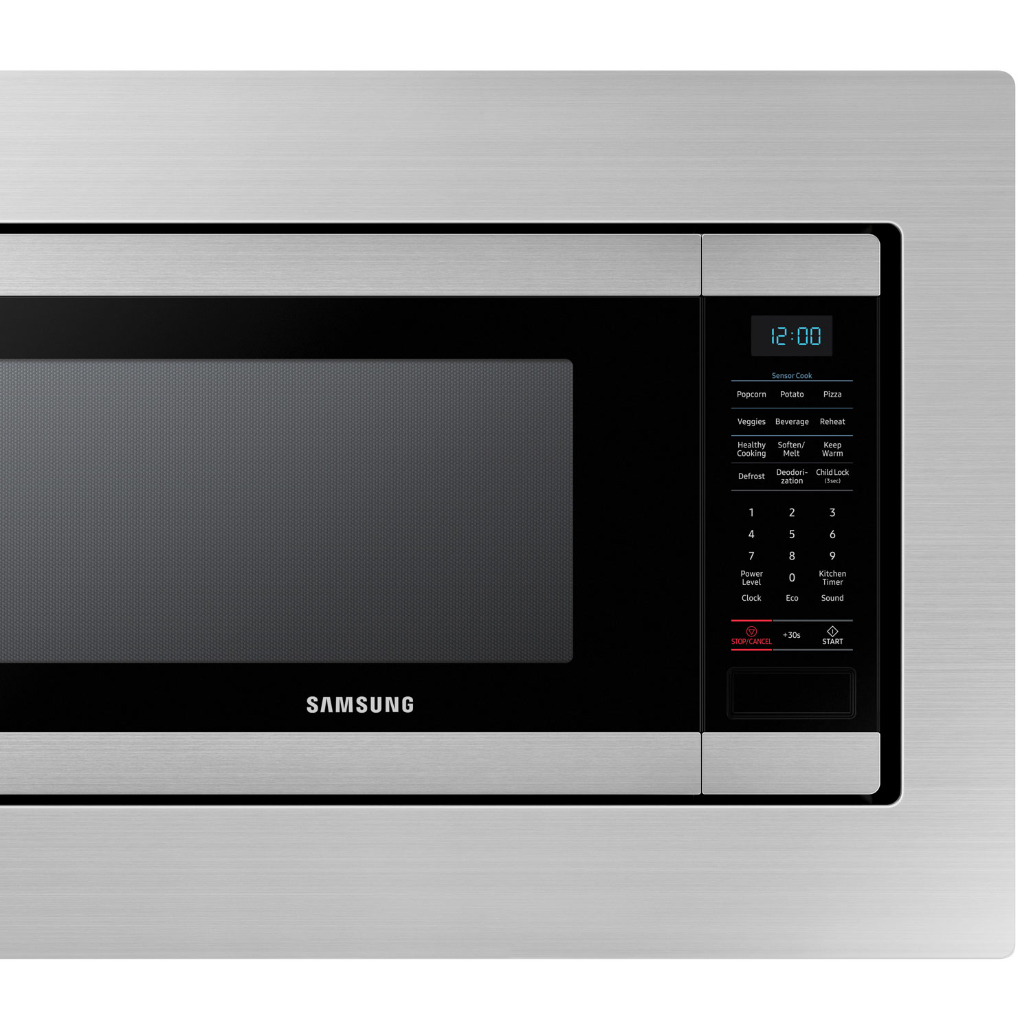 Trousse encastrement pour four à micro-ondes MS19M8000AS/AC 30 po de Samsung-Inox