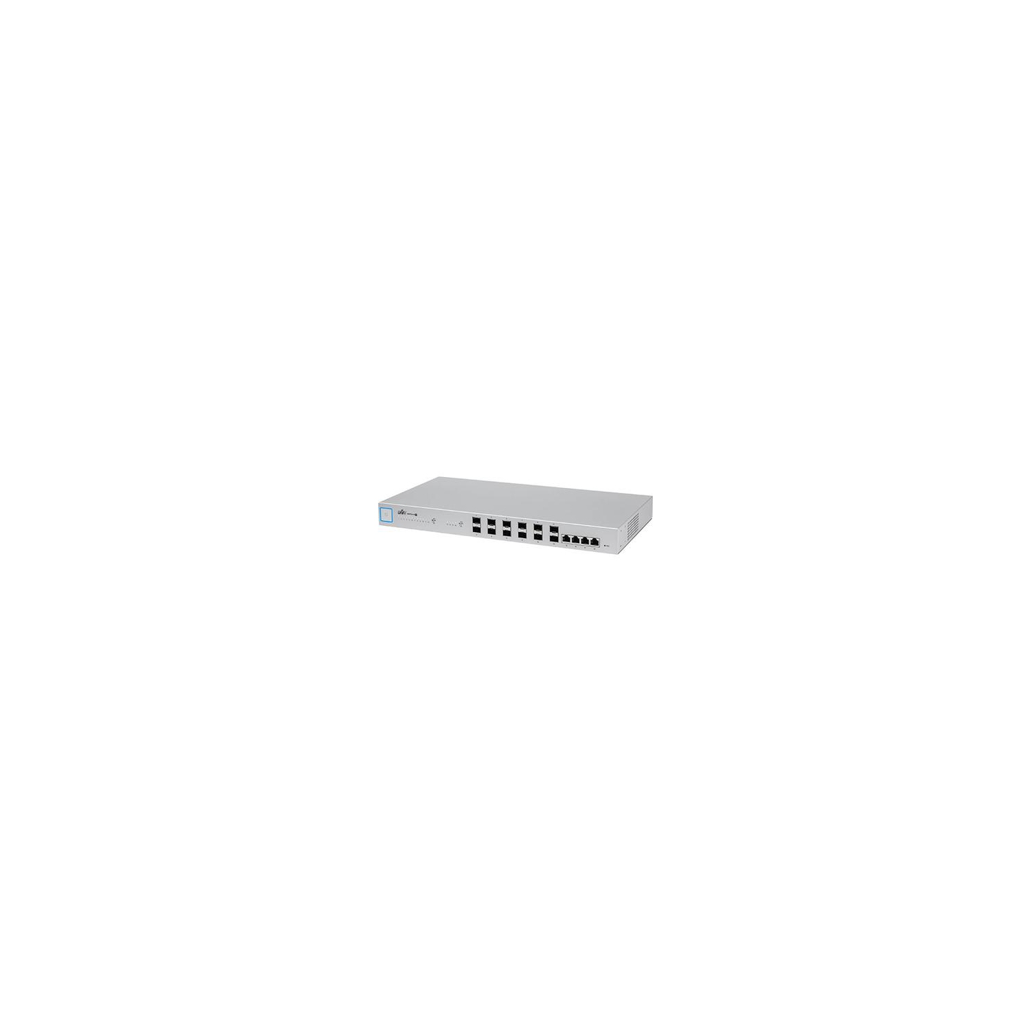 Ubiquiti Unifi 16-port Managed Aggregation 10-Gbps Fiber Switch with SFP - Rackmountable