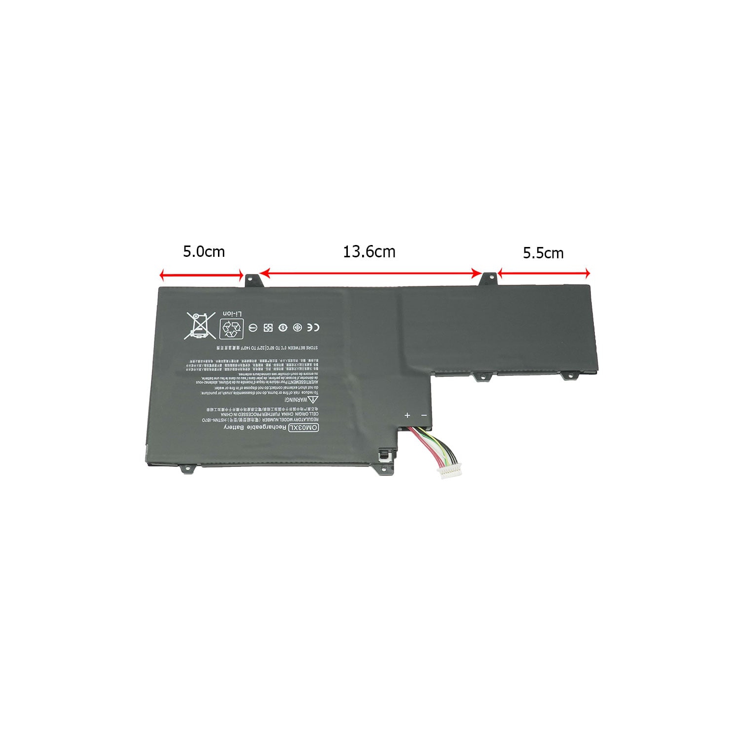 BATTDEPOT New Laptop Battery for HP EliteBook x360 1030 G2 863167-171 863280-855 HSN-I04C HSTNN-IB70 OM03XL