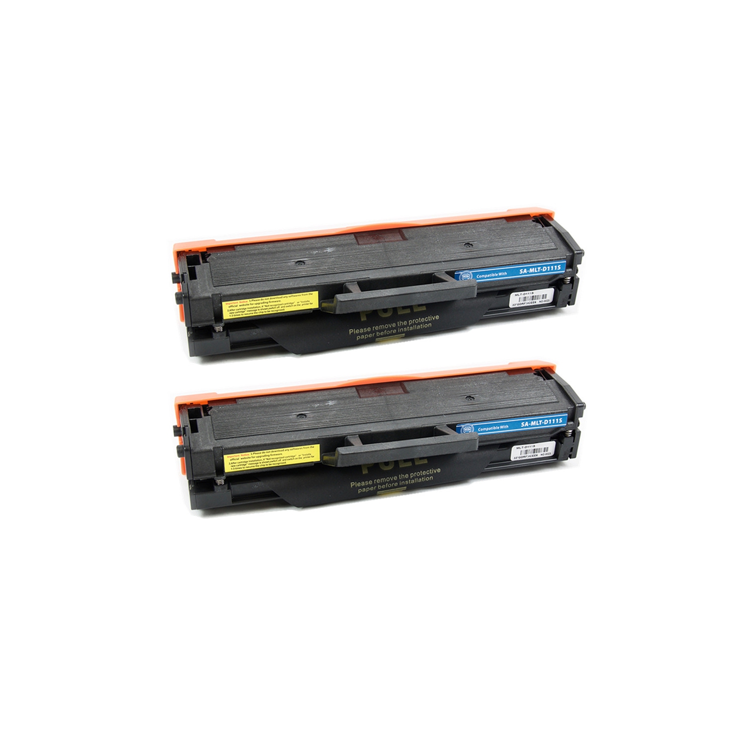 Gotoners™ Generic Packaged 2PK Replacement MLT-D111S Black Toner Cartridge For Samsung Xpress SL-M2020W, SL-M2022, SL-M2070, SL-M2070FW, SL-M2070W