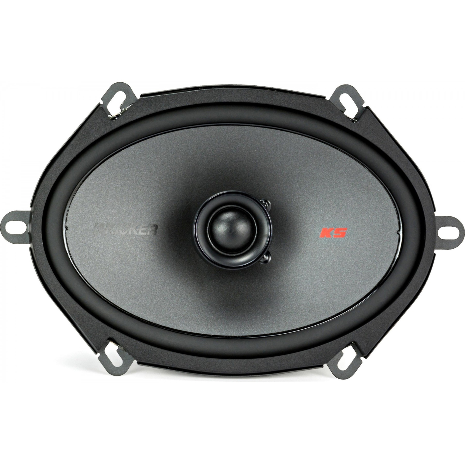 Kicker 44KSC6804 6"x8" 2-Way Coaxial Car Speakers With Added Bonus Zagg Cleaner