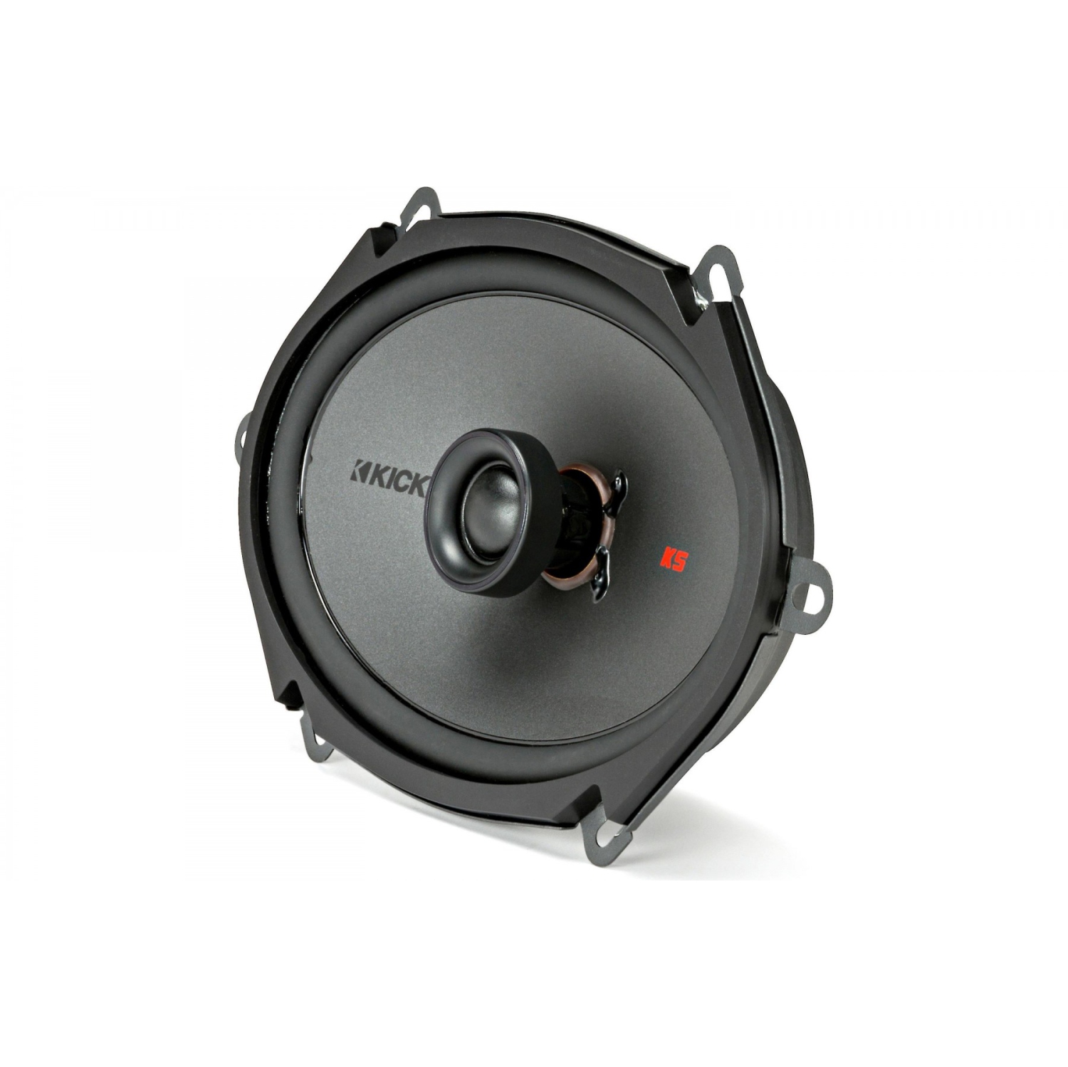 Kicker 44KSC6804 6"x8" 2-Way Coaxial Car Speakers With Added Bonus Zagg Cleaner