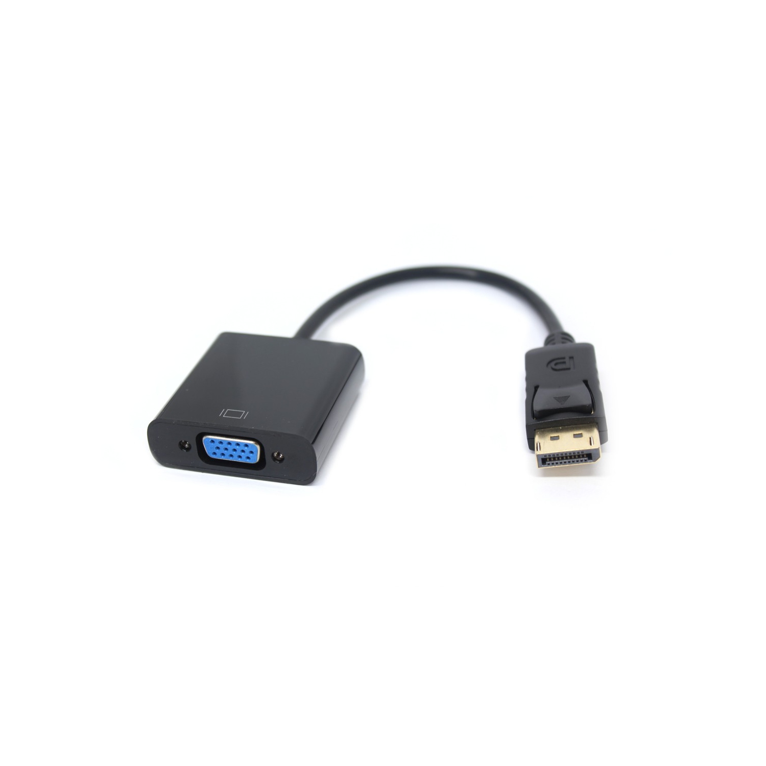 Adapter Displayport to VGA female with integrated chip