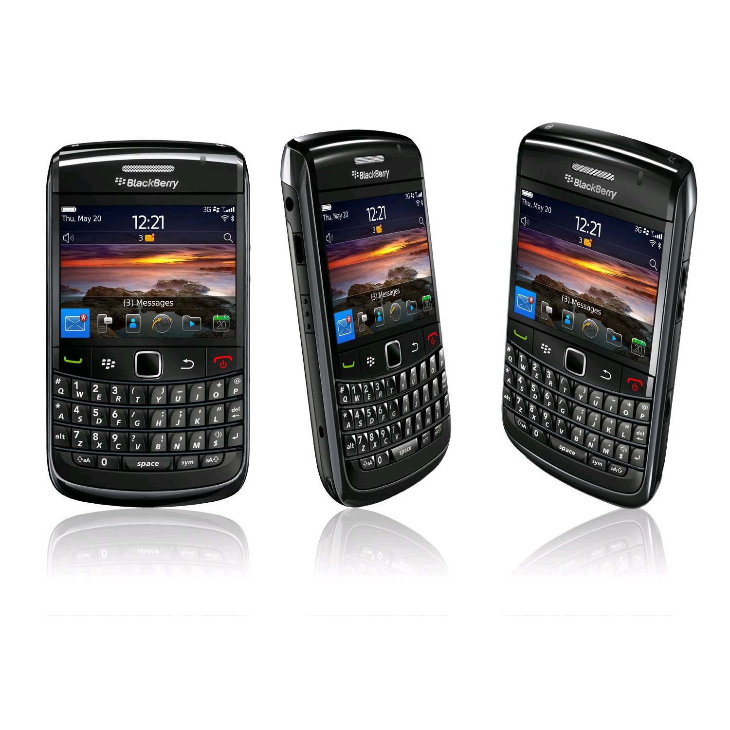 Remis à neuf - téléphone cellulaire BlackBerry Bold 9780 déverrouillé à Blaack [certifié remis à neuf]