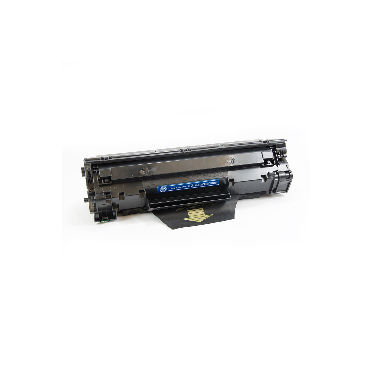 Cartouche de toner noire de rechange préemballée Gotoners™ CB436A pour HP LaserJet P1503, P1504, P1505, P1506, M1120, M1522