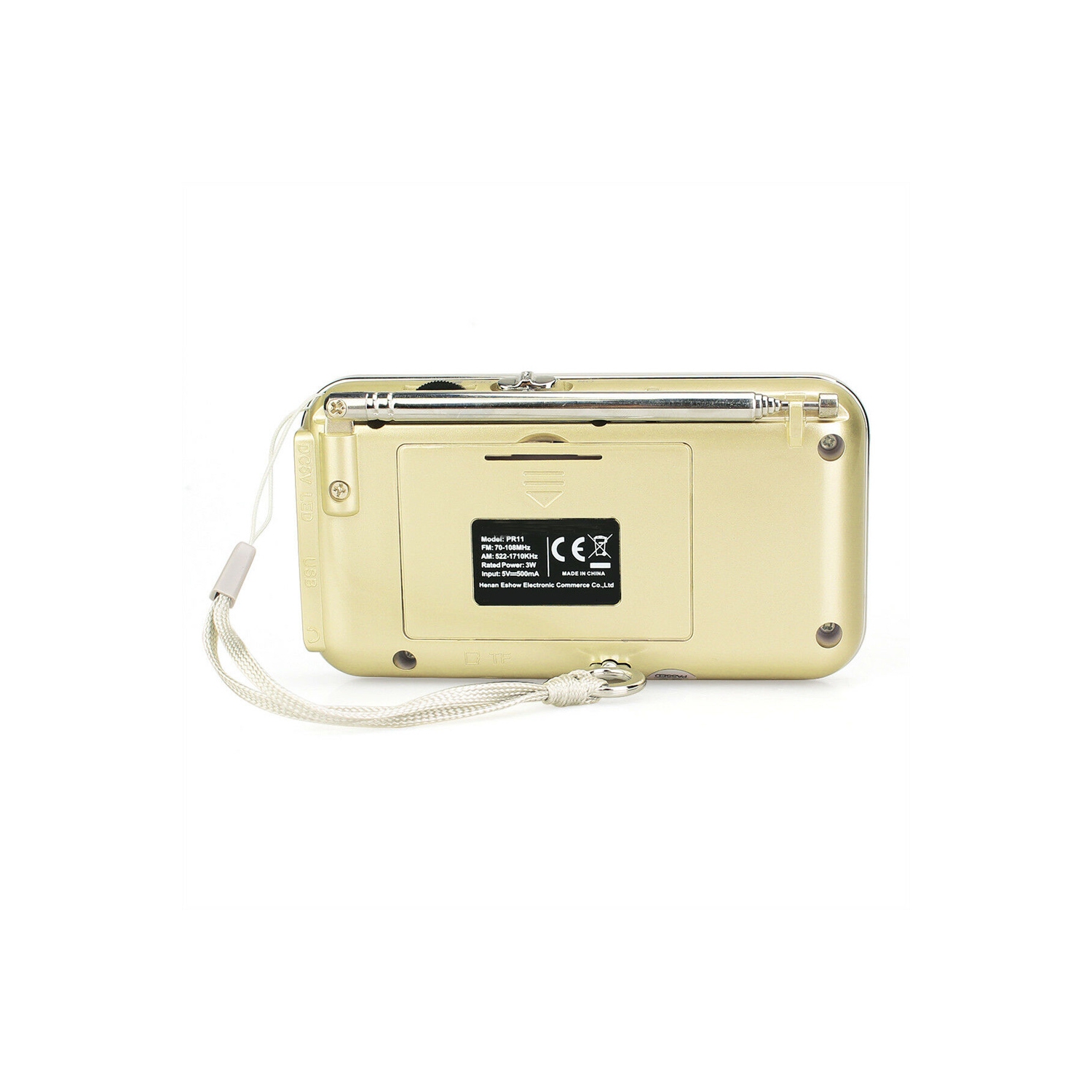 axGear AM / FM Radio MP3 Music Player TF MicroSD Card Media Portable Speaker