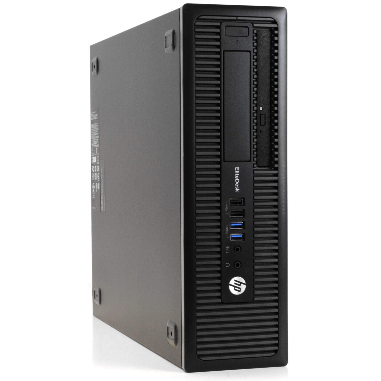 Refurbished - HP EliteDesk 800 G1 SFF, Intel Core i5-4670 3.4G, 16G RAM, 120G SSD + 3TB, DVD, WIFI, BT 4.0, Windows 10 Pro(EN/FR)