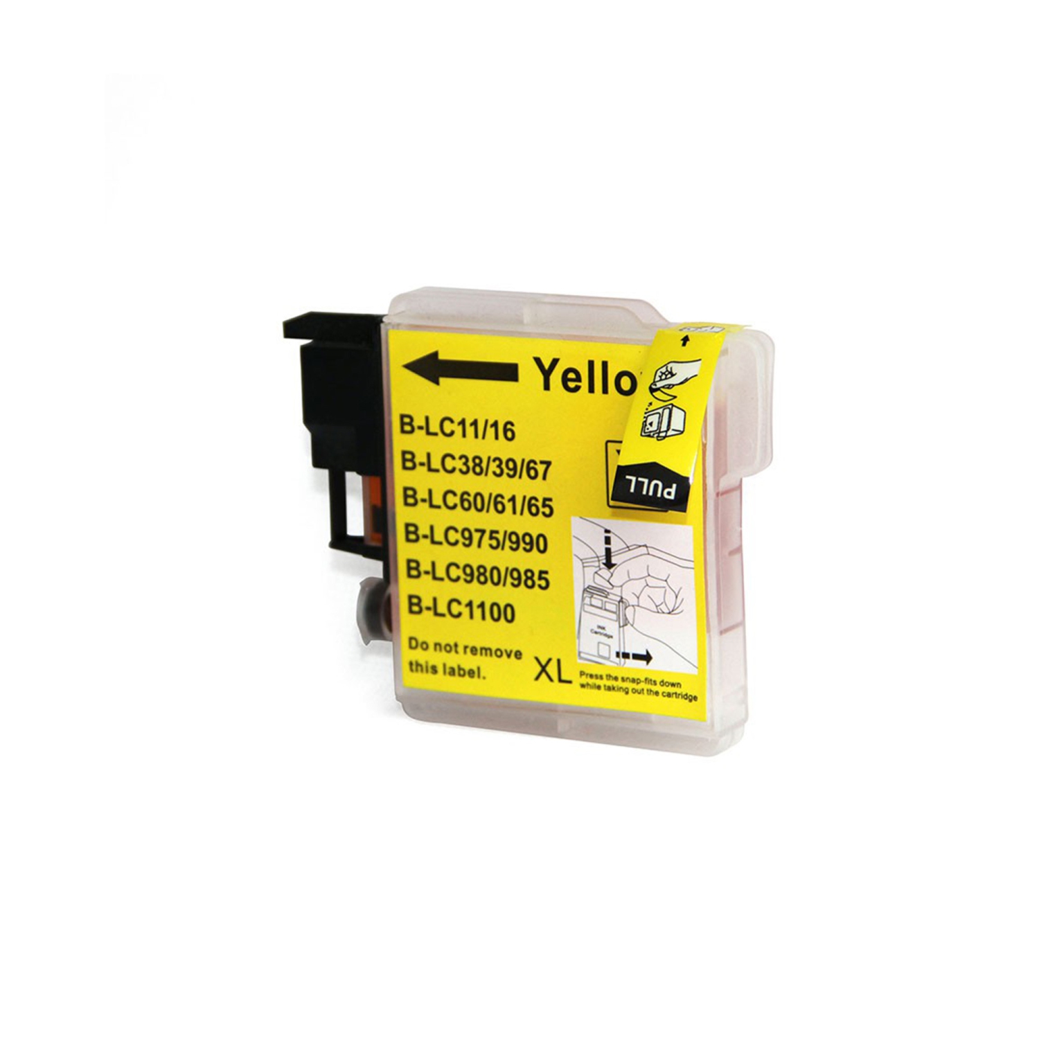 NEW SUPERIOR QUALITY! Brother LC61 Yellow Compatible Ink Cartridge - FREE SHIPPING OVER $50!!