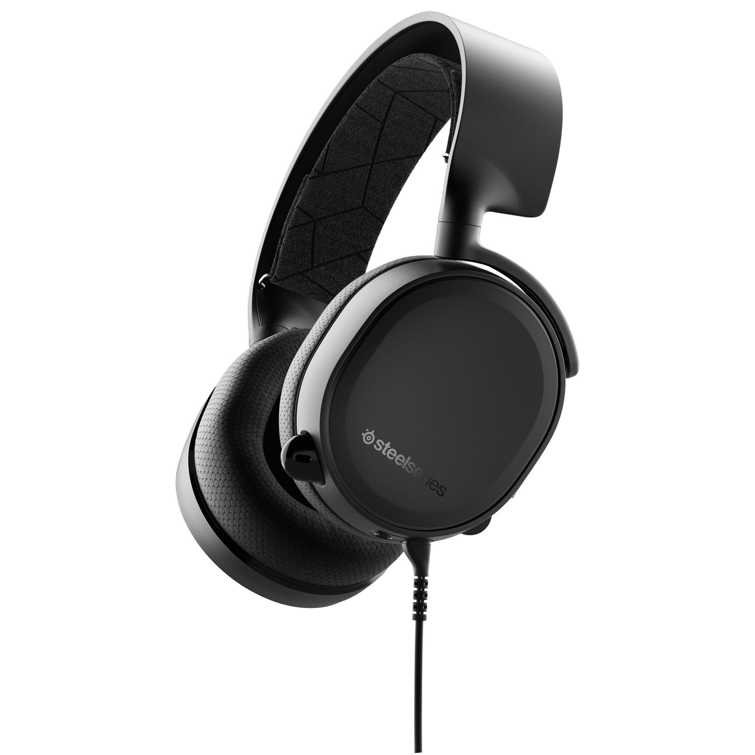 SteelSeries Arctis 3 (2019 Edition) All-Platform Gaming Headset for PC/PS4/Xbox One/Switch - Black